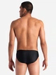 Плавки пляжні чоловічі Arena Stripe Swim Briefs 007929-550 105 Чорні (3468337395140) - зображення 2