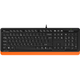 Комплект (клавиатура + мышь) A4Tech Fstyler F1010 Black/Orange (1147551) [114613] - изображение 2