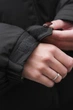 Жіноча Пухова Куртка Стьобана Пуховик Без Капюшона Without Nest L/XL Black 455722504 - зображення 8