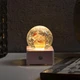 Новогодний снежный шар c LED подсветкой, музыкальный, от USB и батареек AA, 8,5x8,5см, Санта - изображение 5