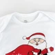 Детский новогодний боди с длинным рукавом Christmas vibe рост 86 см (12 - 18 месяцев) Malena Белый с принтом - изображение 2