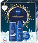 Zestaw kosmetyków do pielęgnacji ciała Nivea Winter Dream Żel pod prysznic 250 ml + Krem uniwersalny 100 ml + Mleczko do ciała 250 ml (9005800382906) - obraz 1