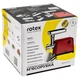 Электрическая мясорубка Rotex RMG201-T электромясорубка 3 решетки Красный 1500 Вт - изображение 7