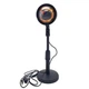 Светильник проекционный Sunset Lamp RGB с пультом на штативе USB проектор атмосферная разноцветная лампа (228) - изображение 6
