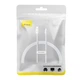 Кабель 1м USB to Type-C 100W Superior Fast Charging, Moon White Baseus для зарядки и передачи данных (P10320102214-01) - изображение 7