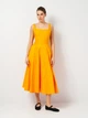 Платье женское Zara 2711/554 S Оранжевое (02711554615029) - изображение 1