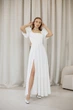 Длинное платье vintage XXL белый 43338017 - изображение 3