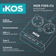Сетевой фильтр-удлинитель Ikos F25S-CU Black (0006-CEF) - изображение 3