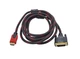 Кабель Ewell HDMI - DVI 24+1 в обплетенні 5.0 м (EW685) - зображення 4