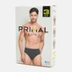 Набор трусов слипов мужских хлопковых Primal S331 L 3 шт Темно-синий/Синий/Черный (ROZ6501056845) - изображение 6