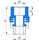 Муфта SANITAS МРЗ 20х1/2" PPR - изображение 2