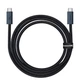 Кабель Baseus Flash 2 USB4 Full-Featured Charging Cable Type-C to Type-C 240W 2м Cluster Black (P10311803112-00) - изображение 3