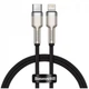 Кабель Baseus Cafule Series Metal Data Cable Type-C to Lightning PD 20W 0.25m Black (CATLJK-01) - изображение 1