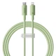 Кабель Baseus Habitat Series FastCharging Cable Type-C to iP 20W 2m Natural Green (P10360201631-01) - зображення 1