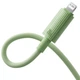 Кабель Baseus Habitat Series FastCharging Cable Type-C to iP 20W 2m Natural Green (P10360201631-01) - зображення 3