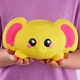 Коллекционная игрушка-антистресс Smooshzees серии Snugzees - Слон Кастед - изображение 5