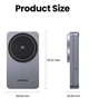 Зарядний пристрій UGREEN 3-in-1 MagFlow Qi2 15w для iPhone 17/17 Pro/17 Pro Max, iPhone 16/15/14/ 13/12 Series - зображення 8