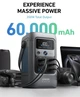 Зовнішній акумулятор Anker SOLIX C200 Power Bank Station 60000 mAh, 200W (192Wh) LiFePO4 Battery - Gray - зображення 2