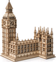 3D Puzzle drewniane Little Story Big Ben 17 x 14.5 x 23.7 cm 269 elementów (5905982170046) - obraz 4