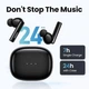 Бездротові навушники UGREEN WS106 HiTune T3 Active Noise-Cancelling Wireless Earbuds (Black)(UGR-90401) - зображення 2