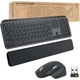 Клавиатура и мышь беспроводная Logitech MX Keys for Business Gen 2 Graphite (920-010933) - изображение 8