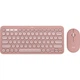 Клавиатура и мышь беспроводная Logitech Pebble 2 Combo Rose Wireless (920-012241) - изображение 1