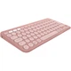 Клавиатура и мышь беспроводная Logitech Pebble 2 Combo Rose Wireless (920-012241) - изображение 3