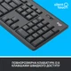 Клавиатура и мышь беспроводная Logitech MK295 Silent Combo Black USB (920-009800) - изображение 3