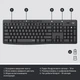 Клавиатура и мышь беспроводная Logitech MK295 Silent Combo Black USB (920-009800) - изображение 6