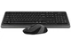 Клавиатура и мышь беспроводная A4Tech FG1010 Black/Grey USB - изображение 3