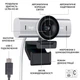 Веб-камера Logitech MX Brio 4K Pale Grey (960-001554) - изображение 6