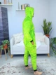 Мужские кигуруми взрослая и подростковая Kigurumi Grinch Гринч Похититель Рождества Зеленая XL 175-185 см (1096/2) - изображение 3