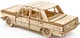 3D Пазл дерев'яний Little Story FSO Fiat 125p 26.2 x 11.7 x 8.5 см 237 деталей (5904100407873) - зображення 4