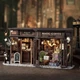 Румбокс Волшебная кофейня 3D Интерьерный конструктор Magic Coffee Shop DIY F-041 + купол New - изображение 4