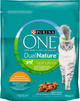 Sucha karma dla kotów Purina ONE Adult Dual Nature Spirulina z kurczakiem 750 g (7613036257633) - obraz 1