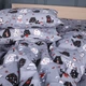 Простынь MirSon Бязь 17-0671 With Love Cats 220x240 см (2200010177855) - изображение 4