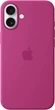 Чехол силиконовый OEM Silicone Case with MagSafe для iPhone 16 Fuchsia + Подарок защитное стекло Pixel для Apple iPhone - изображение 2
