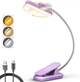 Настільна лампа акумуляторна Glocusent Rotatable Book Light Book light A24 Purple - зображення 1
