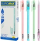 Набор гелевых ручек Buromax Elegance 0.5 мм 12 шт Синих (BM.8338-01) - изображение 1