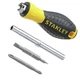 Отвертка Stanley 6 в 1 DYNAGRIP усиленная (0-68-012) - изображение 1