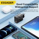 Зарядний пристрій Essager Pinchen 33W Travel Phone Charger USB A + TYPE C EU Black (ECTAC-PCB01-P) - изображение 4