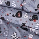 Комплект постельного белья MirSon Семейный 2x143x210 см 17-0671 With Love Cats Ranforce Elite (2200010178456) - изображение 2