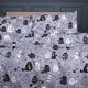 Комплект постельного белья MirSon Семейный 2x143x210 см 17-0671 With Love Cats Ranforce Elite (2200010178456) - изображение 3