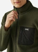 Толстовка на флисе, на молнии мужская Regatta Frankie Borg Fleece RMA607-41C XL Хаки (5063019778037) - изображение 4