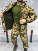 Тактический костюм с двойным флисом и высоким воротником Soft Shell Multicam XXL - изображение 9