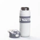Термос спортивний питний із нержавіючої сталі з мундштуком та ручкою TO YOUTH 680 мл термос вакуумний для чаю з металевою колбою в школу Білий - зображення 4