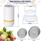 Домашний вакууматор для продуктов VACUUM SEALER XL-709 Аккумуляторный вакуумный упаковщик - изображение 8