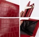 Жіночий клатч гаманець міні Baellery рептилія портмоне червоний (1725К) - зображення 5