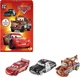 Набор автомобилей Тачки Mattel Disney Pixar Cars Lightning McQueen, Sheriff & Mater Молния Маквин Шериф и Сырник - изображение 1