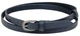 Узкий женский кожаный ремень Skipper 1.5 см Темно-синий - изображение 2